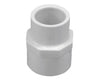 Genova Products PVC Schedule 40 Reducing Female Adapter (3/4 x 1/2, White)