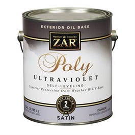 Polyurethane UV, Exterior, Oil Base, Satin, 1-Gal.