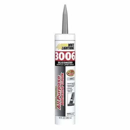 White Lightning Products 10 oz. Almond 3006 Cart All Purpose Caulk Pack