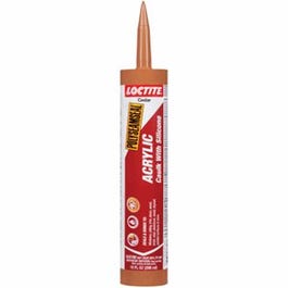 Polyseamseal Acrylic Caulk with Silicone, Cedar, 10-oz.