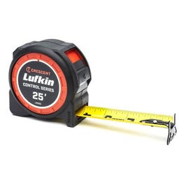Control Series Tape Measure, Lock Button, 1-3/16-In. x 25-Ft.