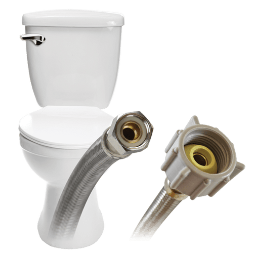 Fluidmaster Toilet Water Supply Connector 3/8 x 7/8 x 12