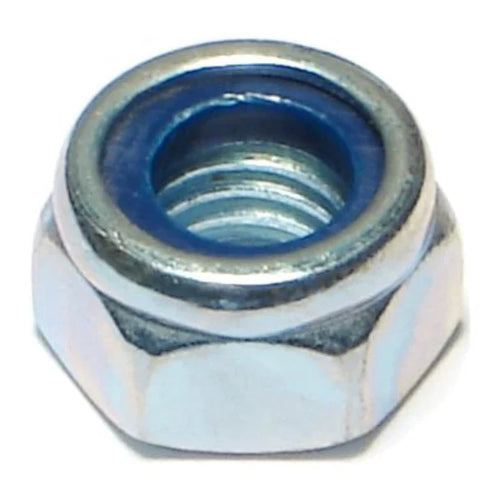 Monster Fastener Zinc Plated Class 8 Steel Coarse Thread Nylon Insert Lock Nuts