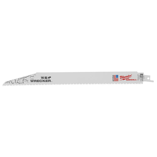 The Wrecker™ Multi-Material SAWZALL® Blade 12 in. 7/11TPI-Bulk 100