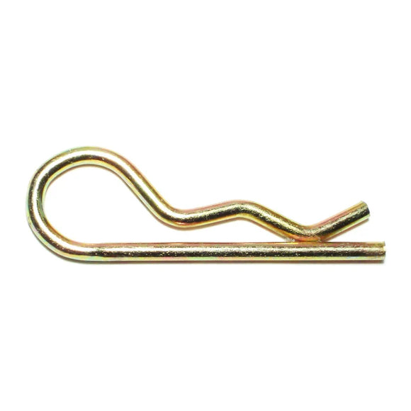 Monster Fastener Zinc Plated Steel Hitch Pin Clips (3/16
