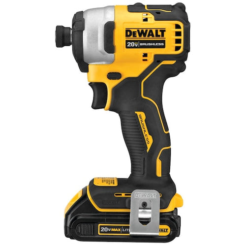 Dewalt ATOMIC™ 20V MAX* Brushless Cordless Compact 1/4 in. Impact Driver Kit (1/4 in. Impact Driver Kit - DCF809C2)