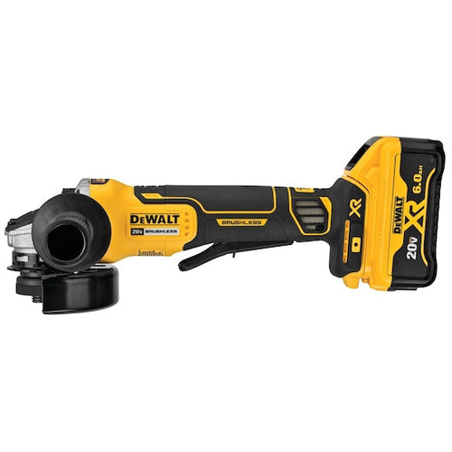 DeWalt 20V MAX* XR® Paddle Switch Small Angle Grinder Kit with Kickback Break™ (20V MAX* XR® 4.5 in.)