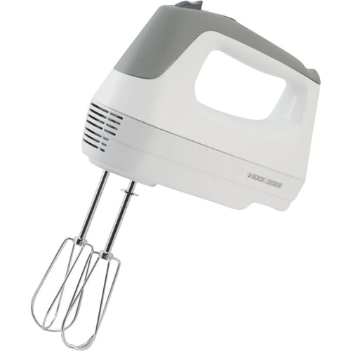 Black & Decker 5-Speed White Hand Mixer