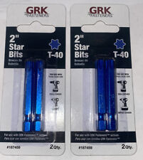 GRK Fasteners Star Drive Bits, Crown / Bit Caliburn XL™ Screws 2, Blue