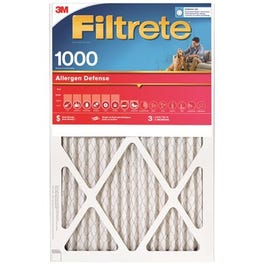 Allergen Defense Red Micro Pleated Air Furnace Filter, 14x14x1-In.