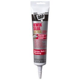 Kwik Seal Ultra Kitchen & Bath Sealant, White, 5.5-oz.