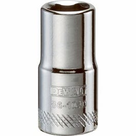 Metric Shallow Socket, 6-Point, 1/4-In. Drive, 7mm