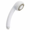 Keeney Metal/Plastic White 3-Function Round Handheld Shower Head 1.8 GPM