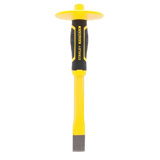 Stanley FatMax Cold Chisel With Guard, Yellow/Black 1-in.