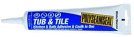 CAULK POLYSEAM TUB/TILE 6 OZ BONE