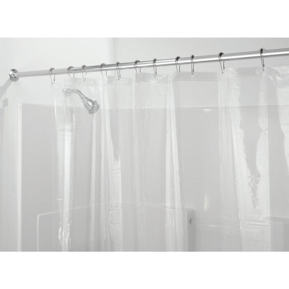InterDesign 72 In. x 72 In. Clear PEVA Shower Curtain Liner