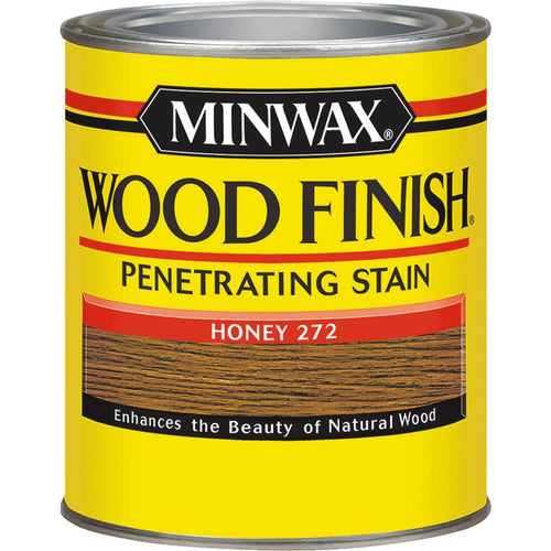 Minwax Wood Finish Penetrating Stain, Honey, 1/2 Pt.