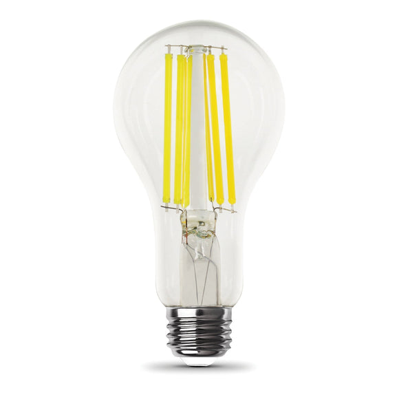 Feit Electric 18W (150W Replacement) Bright White (3000K) A21 E26 Base Dimmable Bright Light Output LED Filament Light Bulb